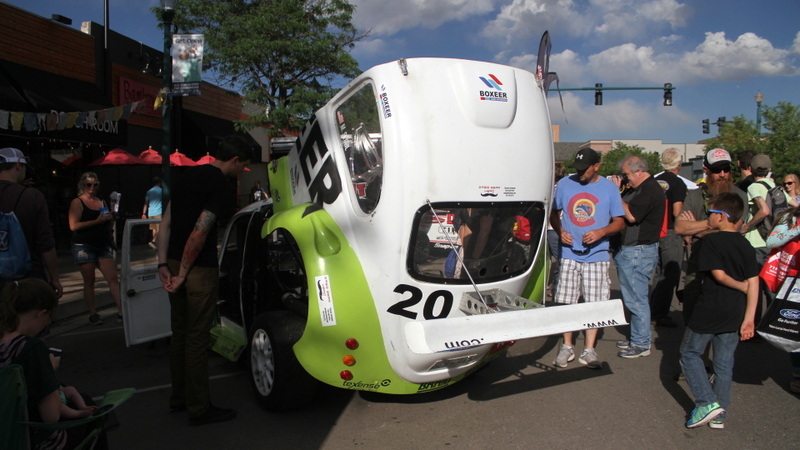 The rear of the Fun Cup looks really crazy when it’s tilted open.